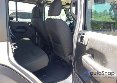 2019 Jeep Wrangler Unlimited Sport S 4X4 из США, поврежденный, VIN 1C4HJXDN5KW618705